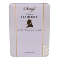 Davidoff Winston Churchill Petit Panantela (lata x 5 unidades) cigarro (4x38) Davidoff Winston Churchill Petit Panantela (lata x 5 unidades) cigarro (4x38)